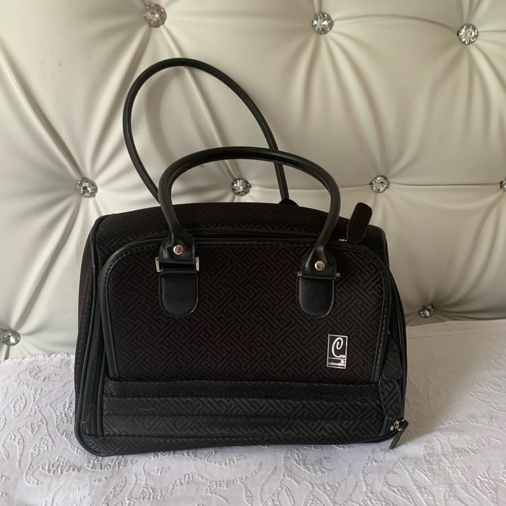 Handbag with makeup purse